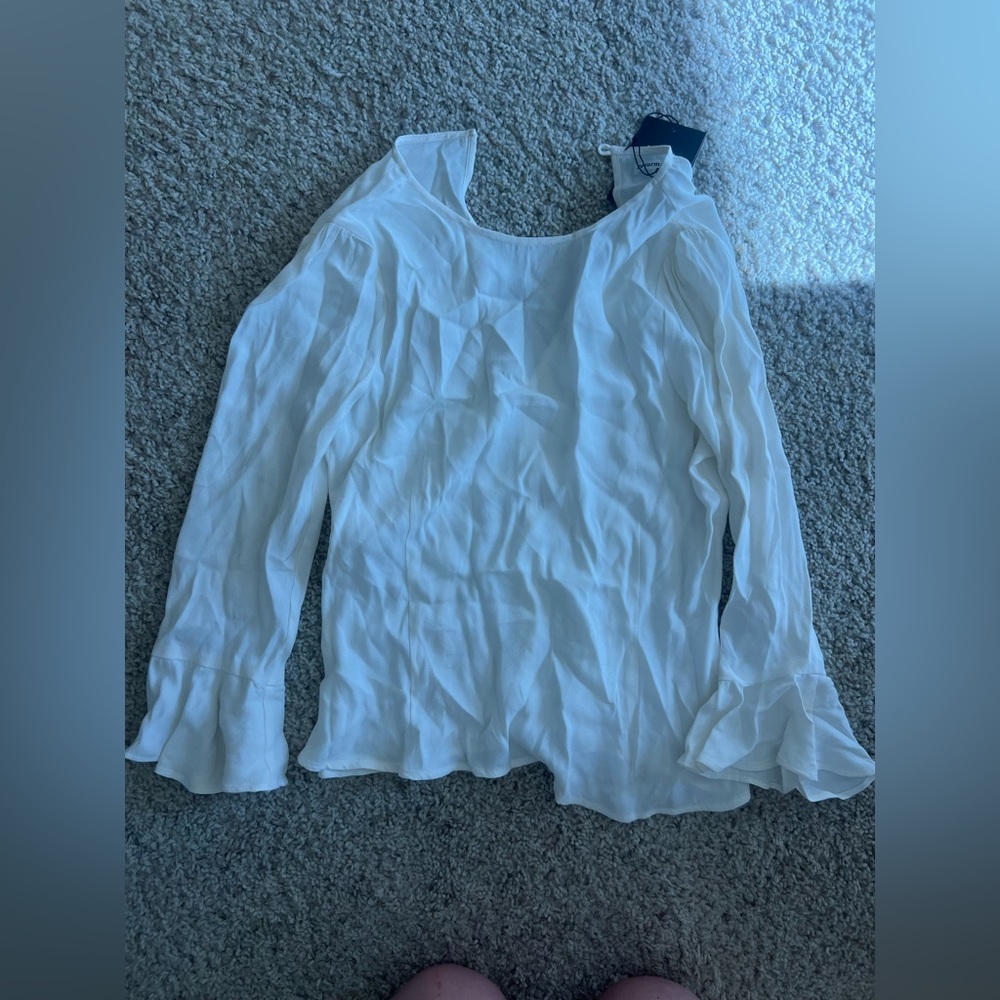 Elegant White Women's Top